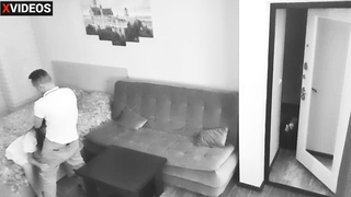 Russian boy is drilling his greatest buddy's wifey not knowing about a covert camera in their home