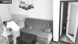 Russian boy is drilling his greatest buddy's wifey not knowing about a covert camera in their home