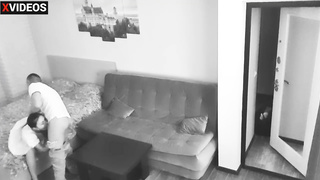 Russian boy is drilling his greatest buddy's wifey not knowing about a covert camera in their home