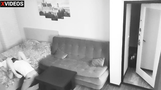 Russian boy is drilling his greatest buddy's wifey not knowing about a covert camera in their home