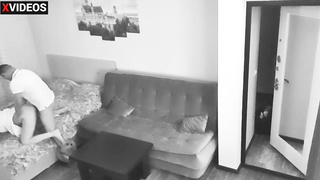 Russian boy is drilling his greatest buddy's wifey not knowing about a covert camera in their home