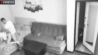 Russian boy is drilling his greatest buddy's wifey not knowing about a covert camera in their home
