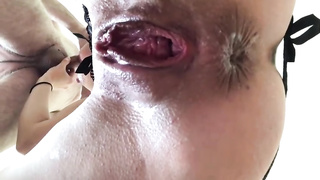 Petite jugged doll is attempting to make a vid while her paramour is going knuckle deep her twat