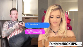 Riley is a lovely towheaded woman who knows how to make her step- brother-in-law jizm