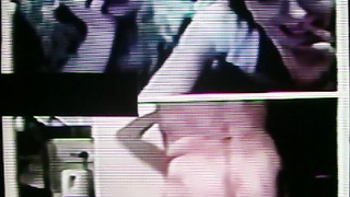 2 horny College girls delighted by my dirty hot show (+ sound )