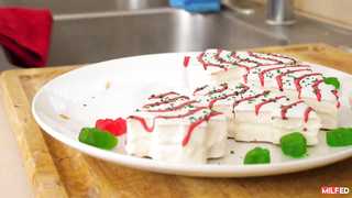 Flirty, Mexican honey with smallish melons is railing a rock rock hard manstick in a public place