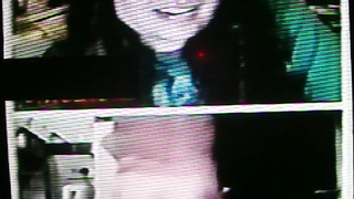 Horny glasses College girl gets her 4 eyes full of my hot show