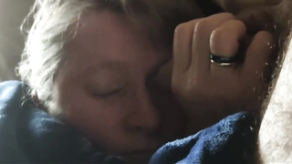 She wakes up pipe in mitt, she completes boner in her arse