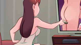 Assistindo filme pornô proibido - Os Sacanas Filminho