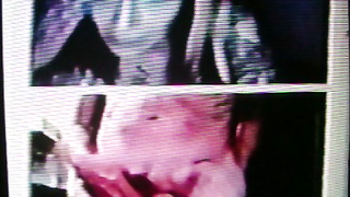 Horny College girl licks her lips seeing my hot show.