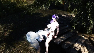 [Futa on Female] Otherworldly sucky-sucky