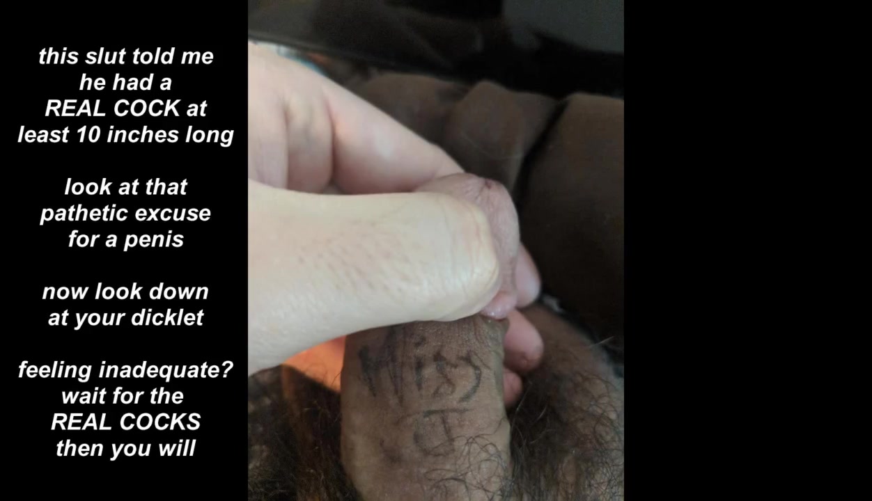 Small Cock Humiliation Video